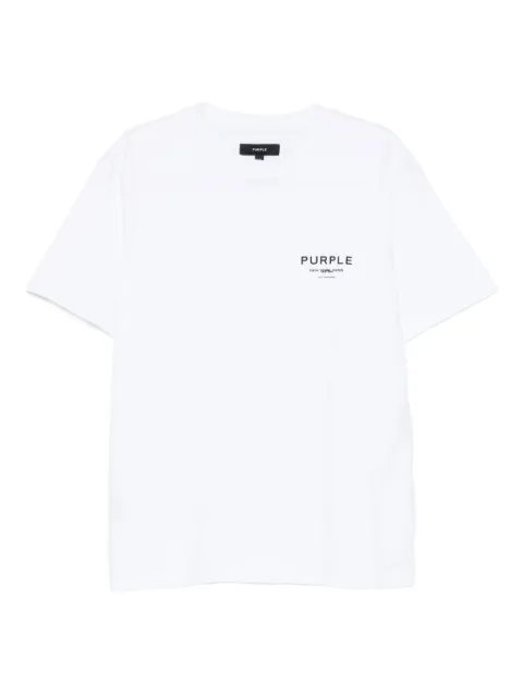 Purple Brand jersey short-sleeve T-shirt White P117HWSP126