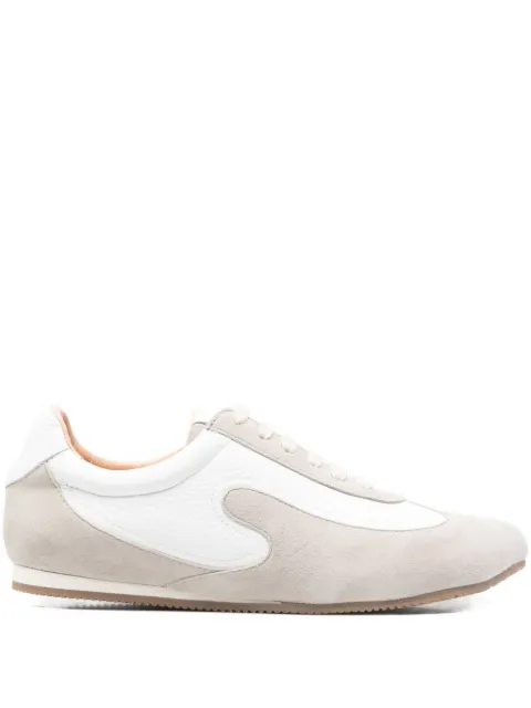 Niccolò Pasqualetti Obliqua panelled sneakers Neutrals NP08F006
