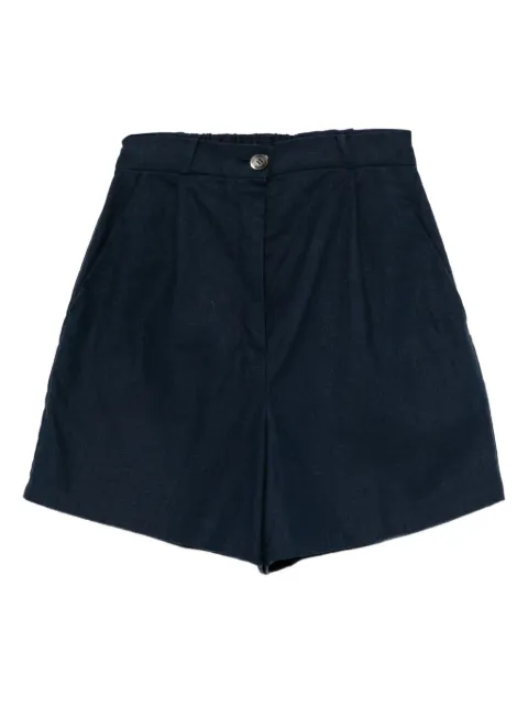 To b. by agnès b. canvas shorts Blue 6287WX44