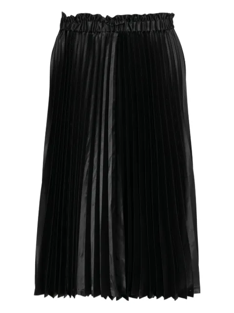 To b. by agnès b. pleated skirt Black 6292WU85