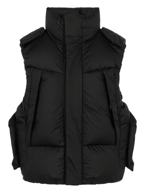 Juun.J ripstop padded gilet Black JC5X39P77