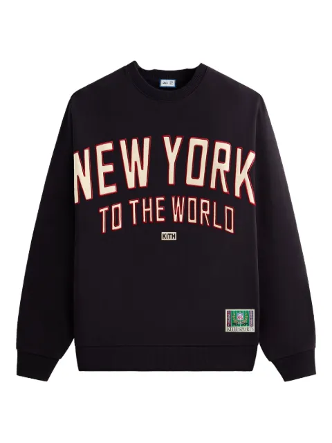KITH NFL New York Giants Victory Nelson crew-neck sweatshirt Blue KHM033960432