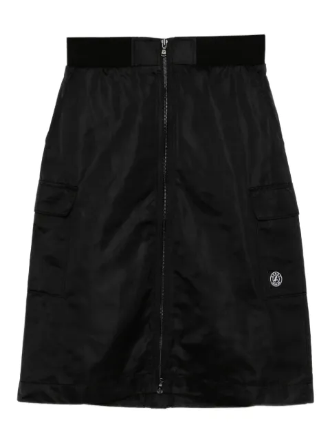 SPORT b. by agnès b. front-zip midi skirt Black K319QT2Q