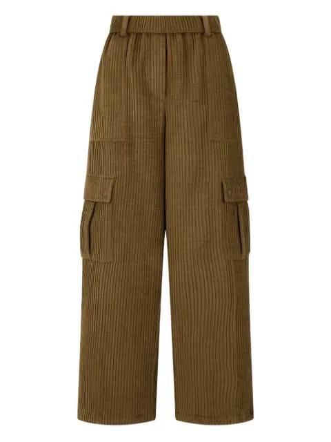 TOMBOY corduroy texture trousers Brown 9105431207