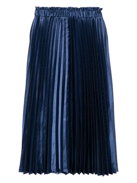 To b. by agnès b. pleated skirt White 6292WU85