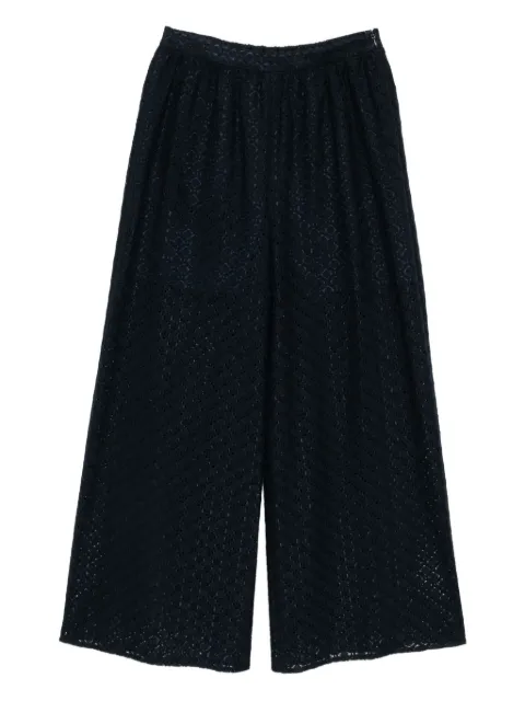 To b. by agnès b. lace trousers Blue 6296WX45