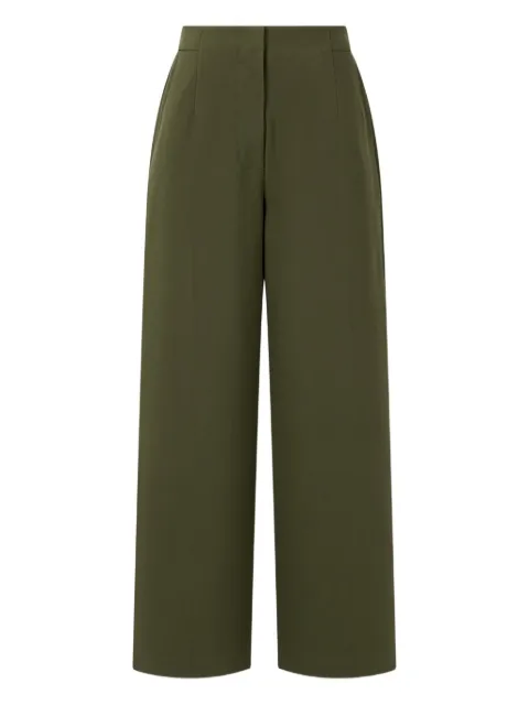 TOMBOY back elasticated-waistband trousers Green 9105431222