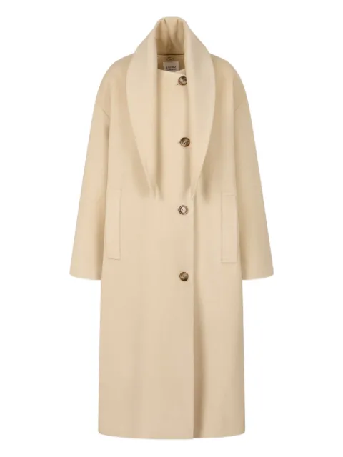 TOMBOY detachable-scarf coat Neutrals 9105411201
