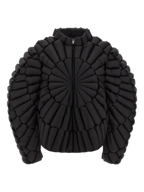 RAXXY quilted zip-front jacket Black CRDJ08826
