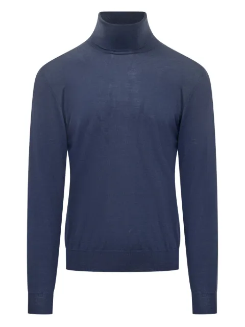 Filippo De Laurentiis turtleneck sweater Blue DV1MLLSC18R