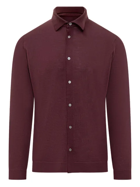 Filippo De Laurentiis buttoned long-sleeve shirt Red CA0MLBRM16R