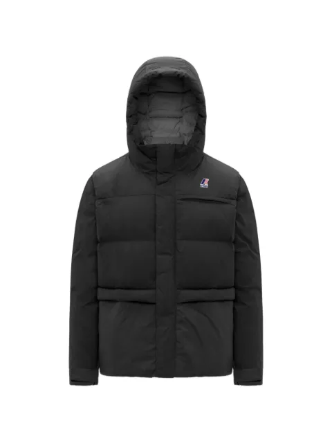 K-Way hooded padded jacket Black K5141QW