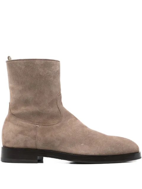Officine Creative 35mm Ortega 002 zipped boots Neutrals OCUORTE002LIC37E236