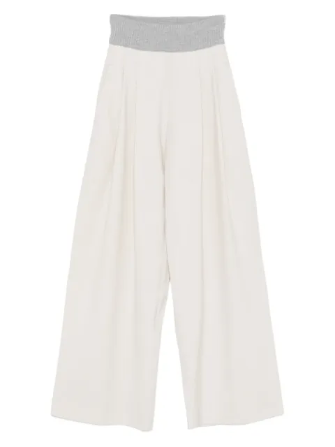 Gran Sasso ribbed-waist trousers Neutrals 7627053662
