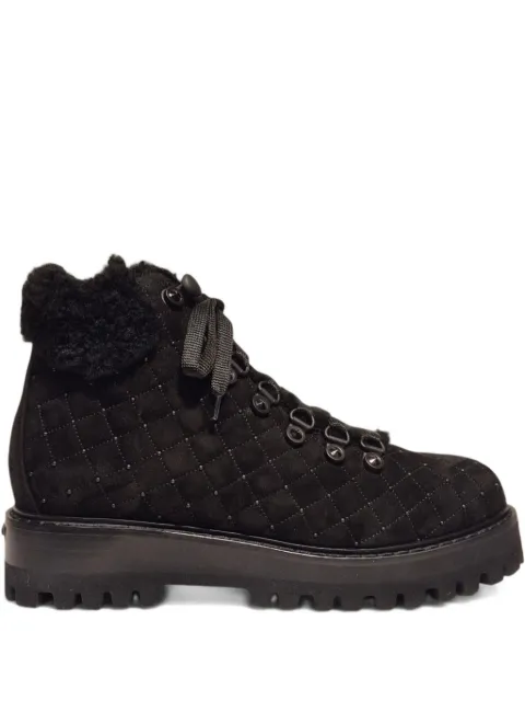 Le Silla 40mm Ghetele St. Moritz quilted boots Black 7514P040M1MMP0W