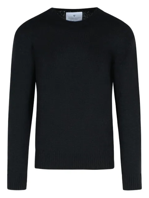 SEVEN GAUGE crew-neck sweater Black PUL0086