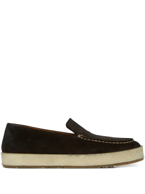 Marsèll Cassablocco stitched loafers Brown MW8580P024