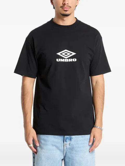 UMBRO logo-print T-shirt Black UBMW0408JY125BLK0001
