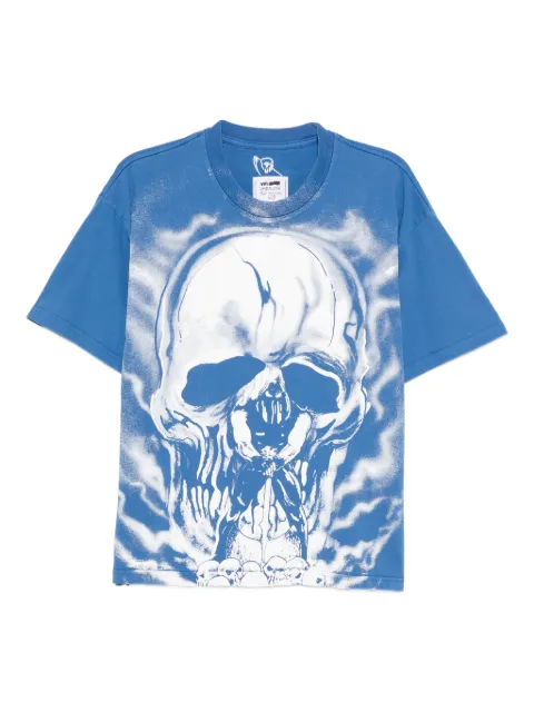 Warren Lotas graphic-print T-shirt Blue AW251016STN033976