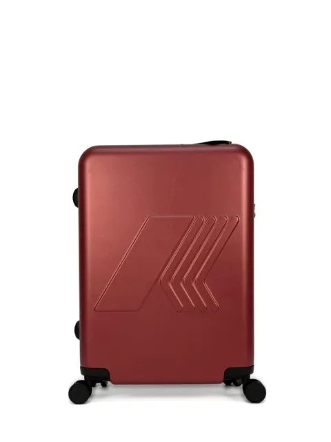 K-Way logo-embossed luggage Red K81439W