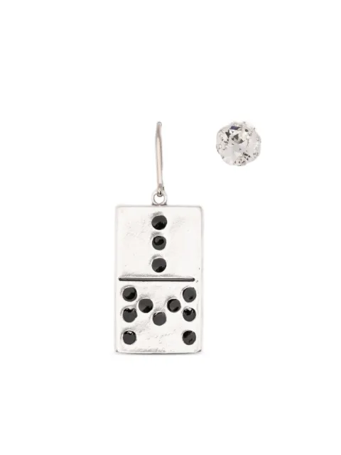 ISABEL MARANT domino embellished earrings Silver BL0249FAC4B03B