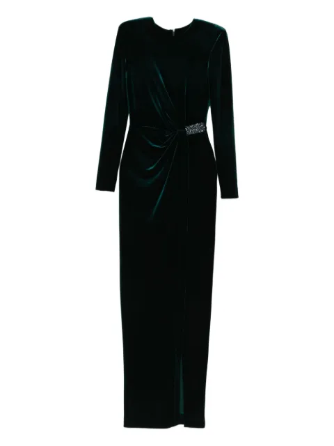 CRISTALLINI Vera maxi dress Green CA172
