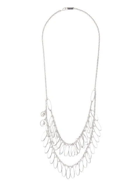 ISABEL MARANT layered pendant necklace Silver CO0163FAC4B02B