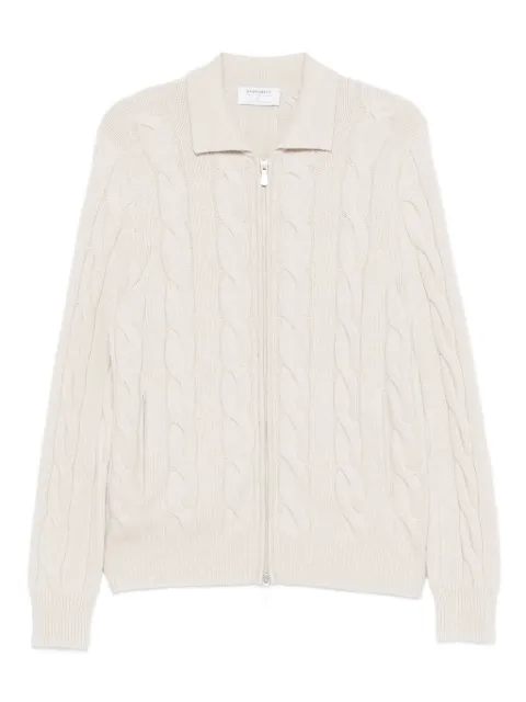 Gran Sasso x Casa Frumoasa cable-knit cardigan Neutrals 1318015552
