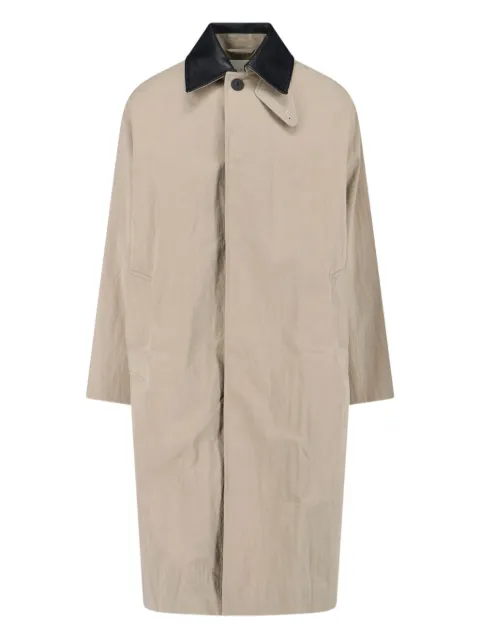 Studio Nicholson Revere buttoned coat Neutrals REVERESNM1285
