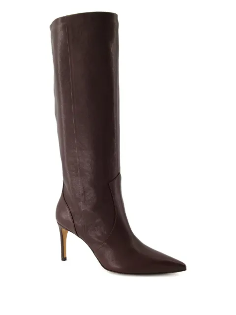 IRO pointed leather boots Brown WM39DAVYNVIN