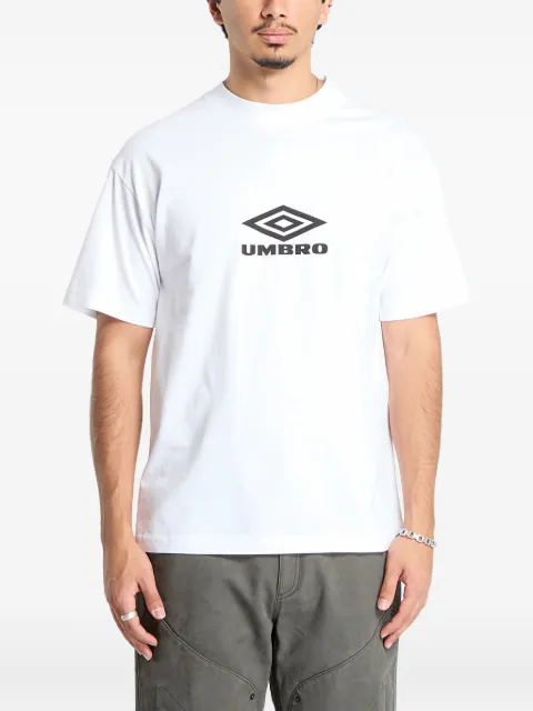 UMBRO logo-print T-shirt White UBMW0408JY125WTH0001