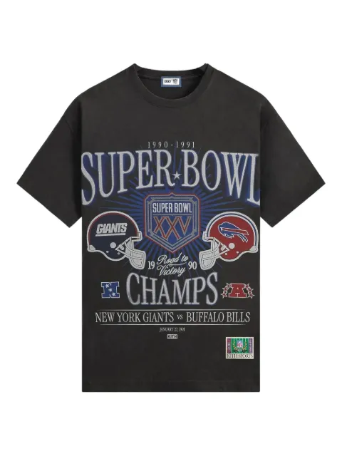 KITH NFL Super Bowl Vintage Bishop T-shirt Black KHM033952001