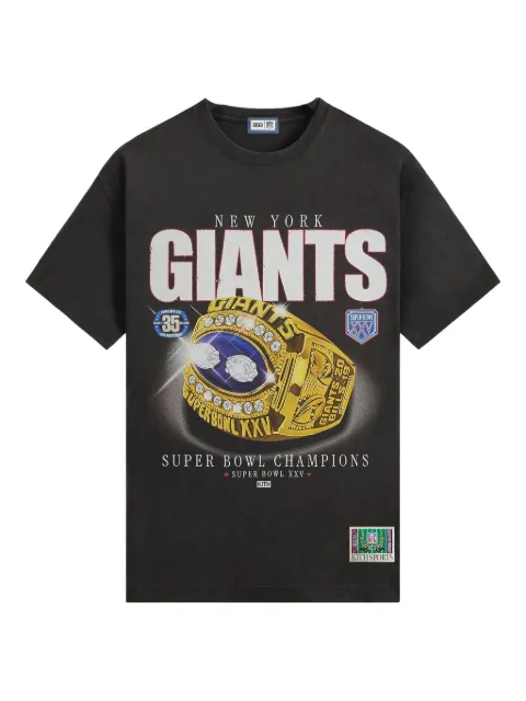 KITH NFL New York Giants Ring Vintage Jones T-shirt Black KHM033947001