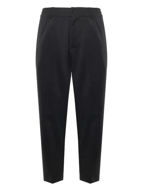 Giuliano Galiano drawstring belt loops trousers Black ASTRONERO