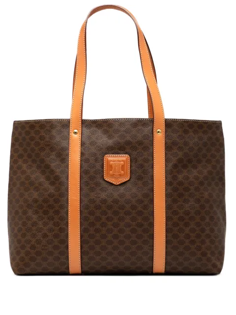 Celine Pre-Owned 1996 Macadam Coated Canvas tote bag Brown Y7ILNUE3Y05MF5HE