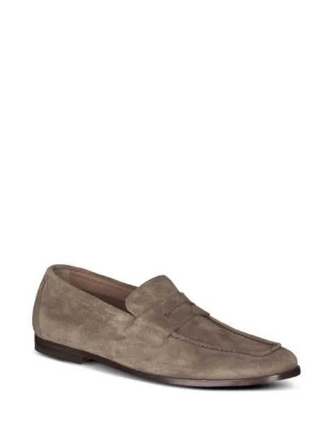 Doucal's suede flat loafers Neutrals DU3523NORWUZ009MM08