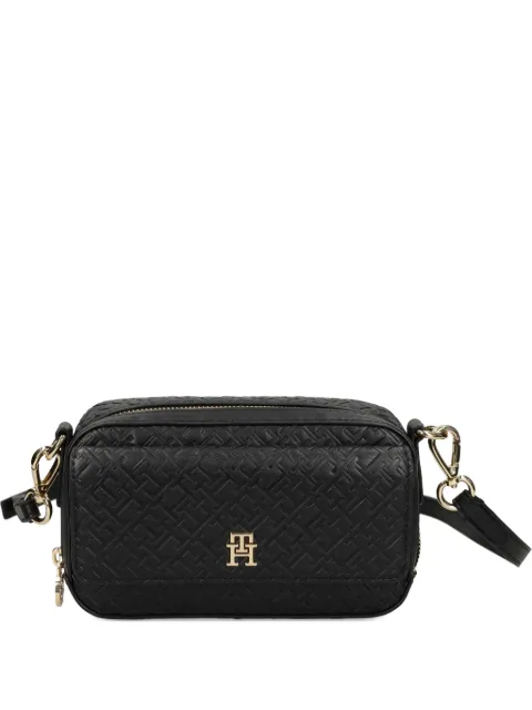 Tommy Hilfiger monogram cross body bag Black AW0AW17681BDS
