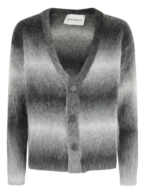 AMARANTO V-neck cardigan Grey B9F0035