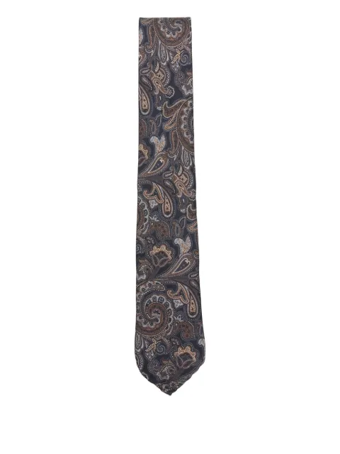 Dell'oglio paisley PITTSF476 tie Blue PITTSF476