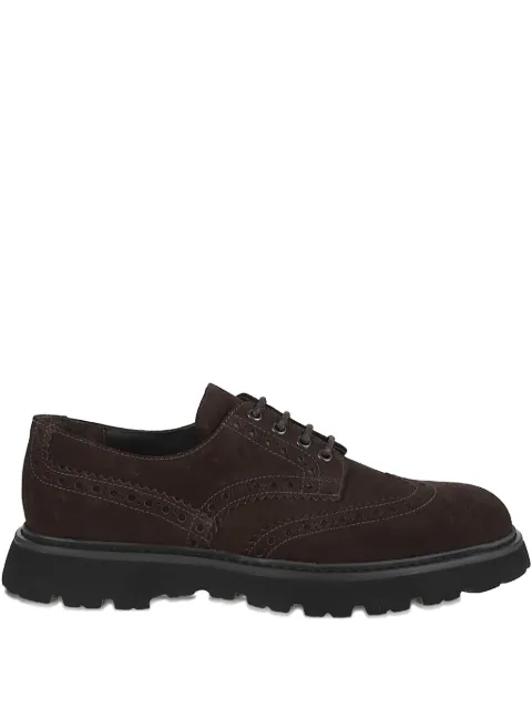 Doucal's wingtip derby shoes Brown DU3225GOTNUF009