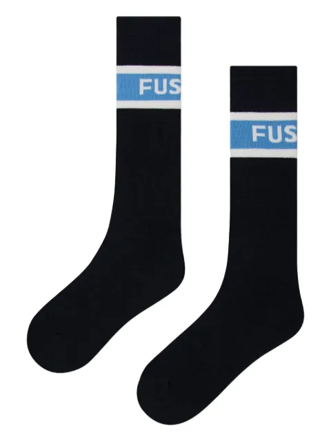 Fusalp colour-block jacquard socks Black 24HG3719