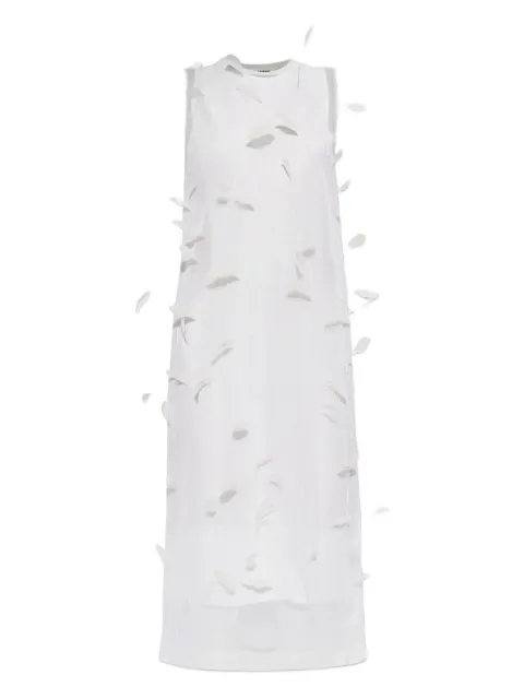 Jil Sander silk dress White J03CT0548J16141