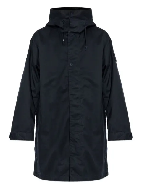 Stone Island hooded coat Blue K2S157100011S0F19
