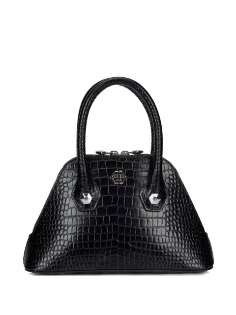 Philipp Plein Majestic crocodile-print tote bag Black AAEAWBA2157PLE010N