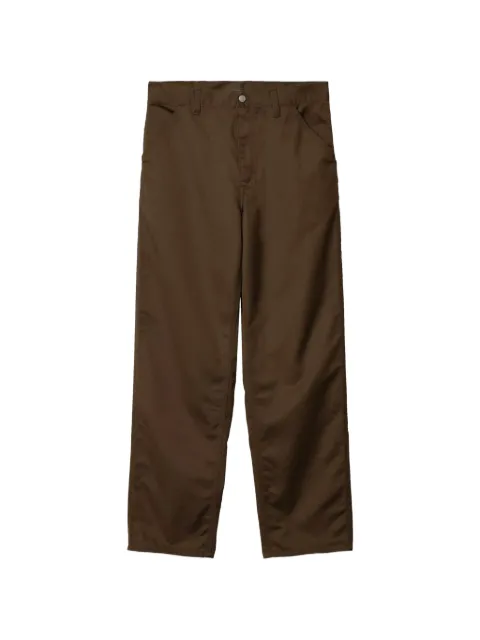 Carhartt WIP carpenter trousers Brown I034907