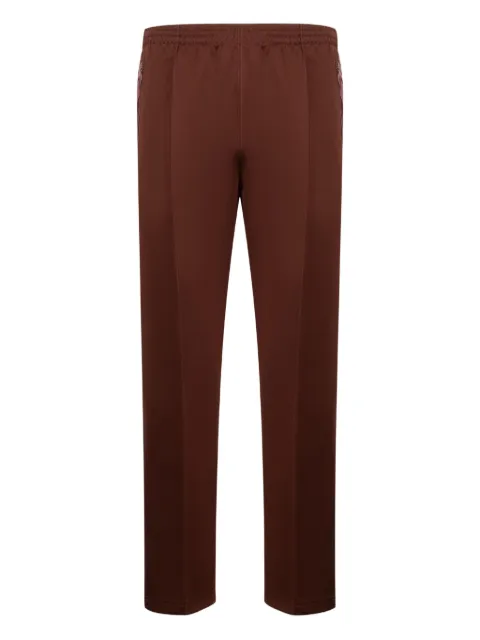 Needles striped track pants Brown RW316