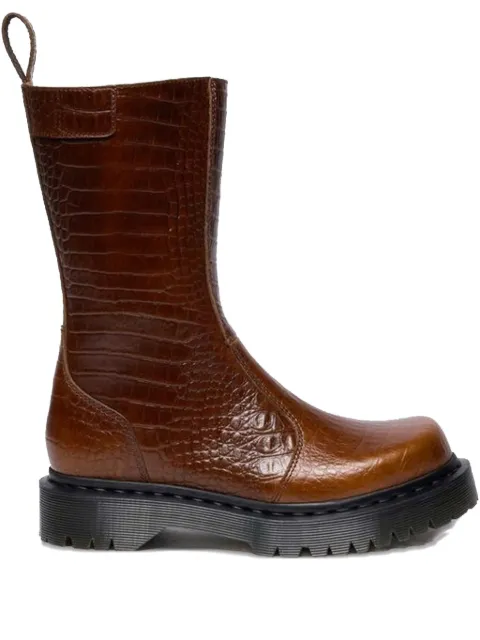 Dr. Martens Rejena round-toe boots Brown 41723200MOCHABROWN