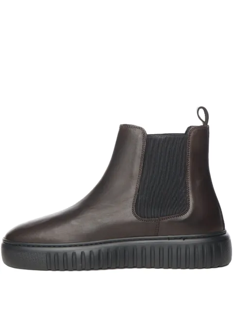 Giuliano Galiano Metis leather ankle boots Brown METISNAPPAMORO
