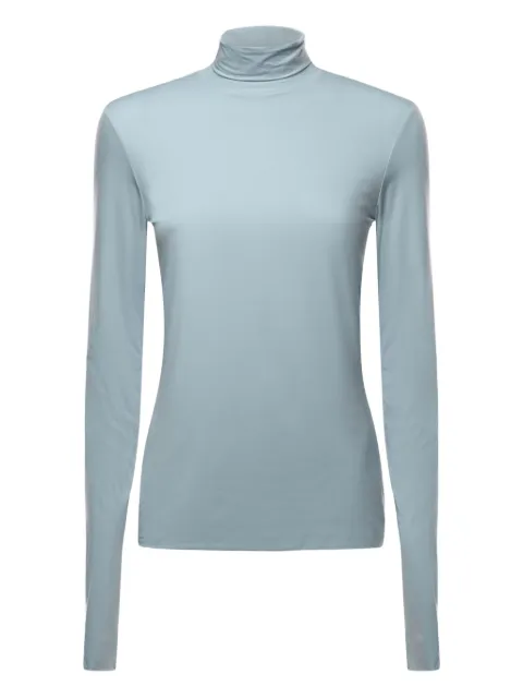 Sportmax turtleneck long-sleeve top Blue 2522946022600002