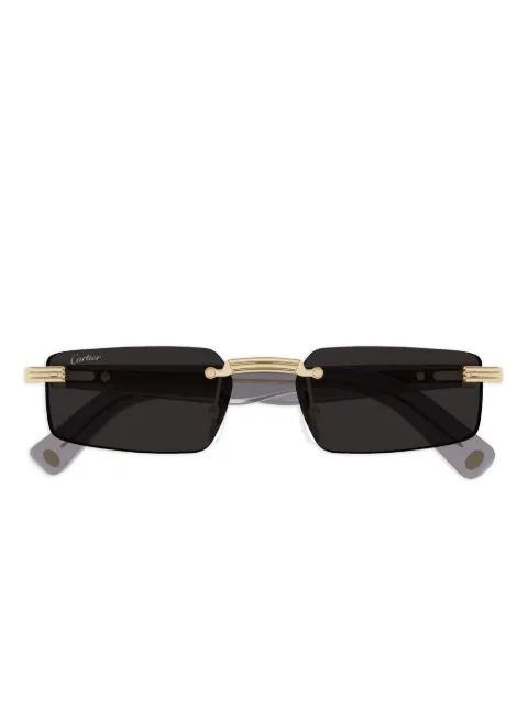 Cartier Eyewear rimless sunglasses Gold CT0537S001